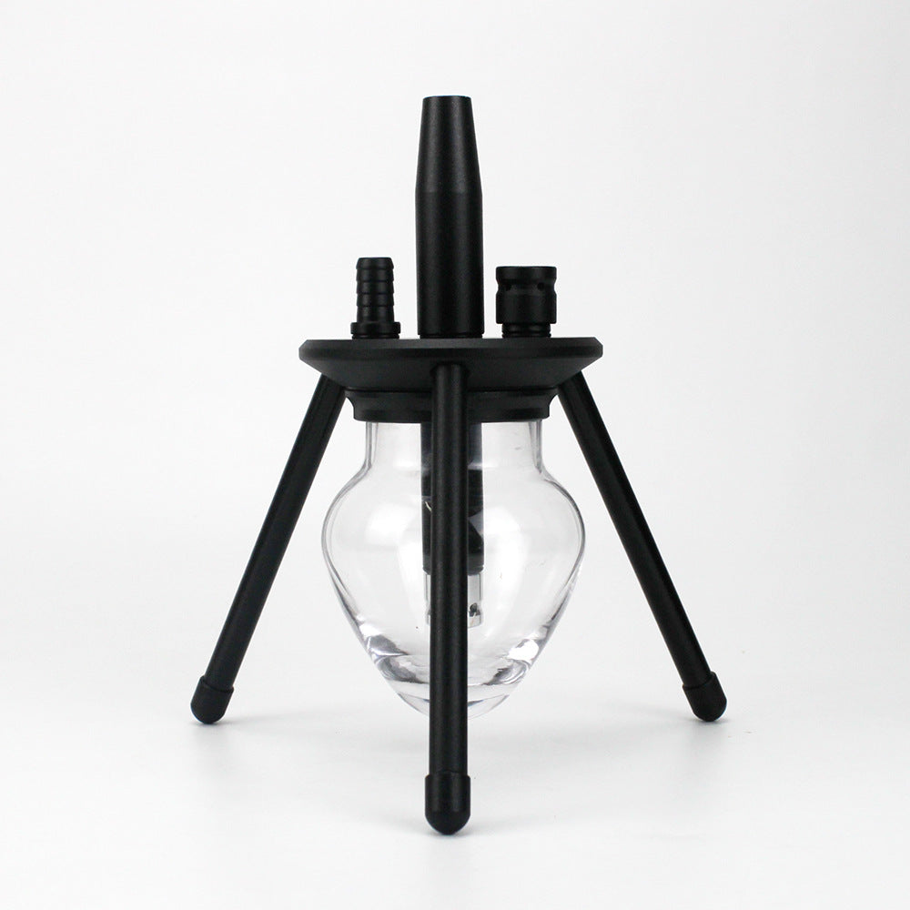 Compatible with Apple, Tripod glass hookah