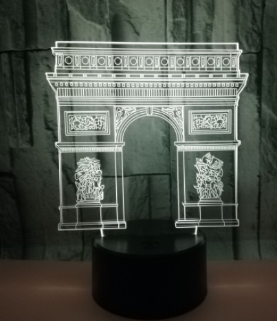 Triumphal Arch 3D Night Light