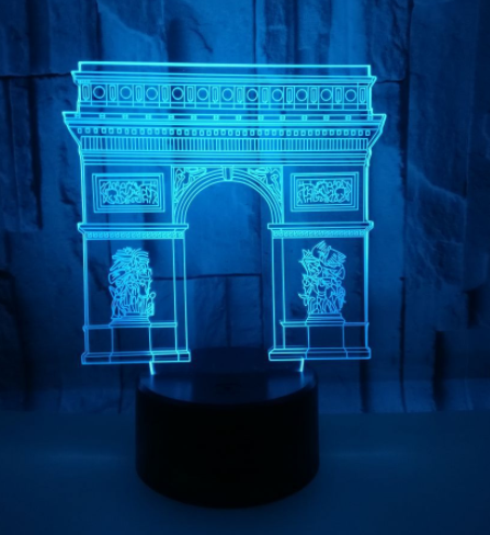 Triumphal Arch 3D Night Light